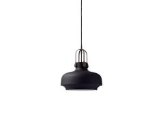 &Tradition - Copenhagen SC7 Hanglamp Matt Black/Bronzed Brass