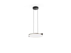 LIGHT-POINT - Inlay S3 Disc Hanglamp Matt Black/Satin Gold