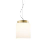 Prandina - Segesta S5 Hanglamp Opal White/Brass Heritage