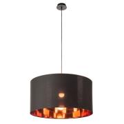 SLV - Fenda Hanglamp Ø70 Black/Copper/Black