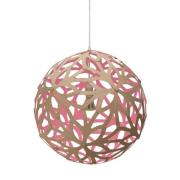 David Trubridge ltd - Floral Hanglamp Ø60 Roze