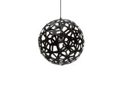 David Trubridge ltd -  Hanglamp Ø80 Zwart 2 Kanten