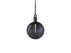 Buster+Punch - Forked Globe Hanglamp Dim. Large Smoked/Gun Metal