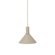 Ferm Living - Collect Hanglamp Cone Low Cashmere