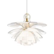 Louis Poulsen - PH Septima Hanglamp Clear Matt Glass/Brass