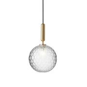 Nuura - Miira 1 Hanglamp Large Brass/Optic Clear