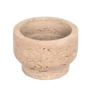 Uyuni Lighting - Travertine Kaarshouder 8x5 cm Desert Beige Lighting