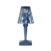 Kartell - Battery Portable Taffellamp IP54 Licht Blauw