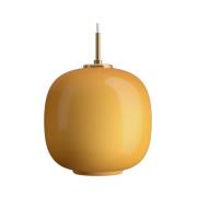 Louis Poulsen - VL45 Radiohus Hanglamp Ø250 Brass/Glossy Amber