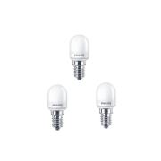 Philips - 3-pack Gloeilamp LED 1,7W Plastic (150lm) Køleskabs Gloeilam...