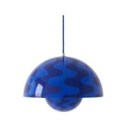 &Tradition - Flowerpot VP7 Hanglamp Ø37 Cobalt Blue/Twilight Blue