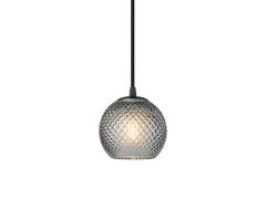 Halo Design - Nobb Ball Hanglamp Small Smoke/Black