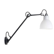 Lampe Gras - 122 Wandlamp Zwart/Polycarbonat