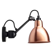 Lampe Gras - 304 Wandlamp Zwart/Koper/Wit
