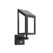 Lucande - Timeo LED SolcelleWandlamp Graphite