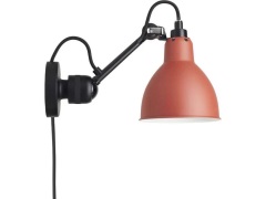 Lampe Gras - 304Ca Wandlamp Rood