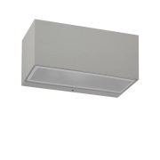 Norlys - Asker Big LED Buiten Wandlamp 13,7W Aluminium