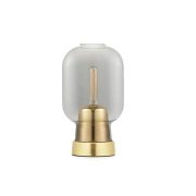 Normann Copenhagen - Amp Tafellamp Smoke/Geelkoper