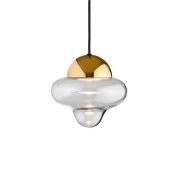 Design By Us - Nutty XL Hanglamp Clear/Gold