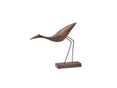 Warm Nordic - Beak Bird Low Heron Smoked Oak