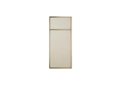 Please Wait to be Seated - Nouveau Pin Small Brass/Canvas