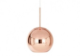 Tom Dixon - Copper Round LED Hanglamp Ø25