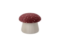 Bloomingville - Lue Poef Red