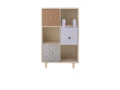 Bloomingville - Calle Opschortende Eenheid w/Drawers L55 Paulownia Nat...