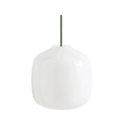 HAY - Buoy Glass 200 Hanglamp Opal/Garden Green