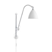 GUBI - Bestlite Bl5 Wandlamp Ø16 Chroom Matte Wit