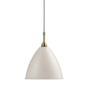 GUBI - Bestlite Bl9 Hanglamp Ø21 Geelkoper/Matte Wit