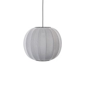 Made By Hand - Knit-Wit 45 Round Hanglamp Silver
