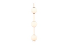 UMAGE - Audrey 3 Hanglamp Brass/White Opal