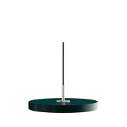 UMAGE - Asteria Plus Hanglamp Mini Forest Green/Steel Top
