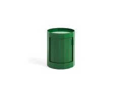 HAY - Facet Bijzettafel incl. Feet & castors Low Spinach Green