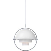 GUBI - Multi-Lite Hanglamp Ø36 Chroom/Wit