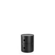 Kartell - Componibili 2 Bijzettafel Matt Black