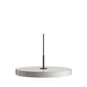 UMAGE - Asteria Plus hanglamp, Ø 43 cm, lichtgrijs/zwart