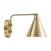 House Doctor - Game Wandlamp 20cm Geelkoper
