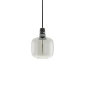 Normann Copenhagen - Amp Hanglamp Small Smoke/Zwart