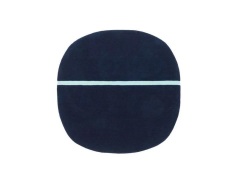 Normann Copenhagen - Oona Vloerkleed 140x140 Blue