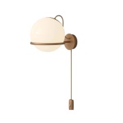 Astep - Model 238/1 Wandlamp Ø20 Golden w/Switch