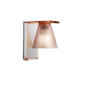 Kartell - Light Air Wandlamp Sculped Amber
