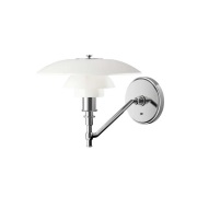 Louis Poulsen - PH 3/2 wandlamp, wit/opaal, glas, 23,5 cm