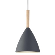 Design For The People - Pure 20 Grijs Hanglamp DFTP