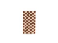 ferm LIVING - Mara Washable Vloerkleed Roest/Warm Zand