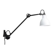 Lampe Gras - 222 Wandlamp Zwart/Wit