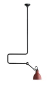 Lampe Gras - 312 Plafondlamp Rood