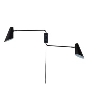 DybergLarsen - Cale 2 Wandlamp Black