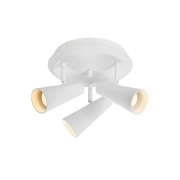 Markslöjd - Crest Round 3 Plafondlamp Wit